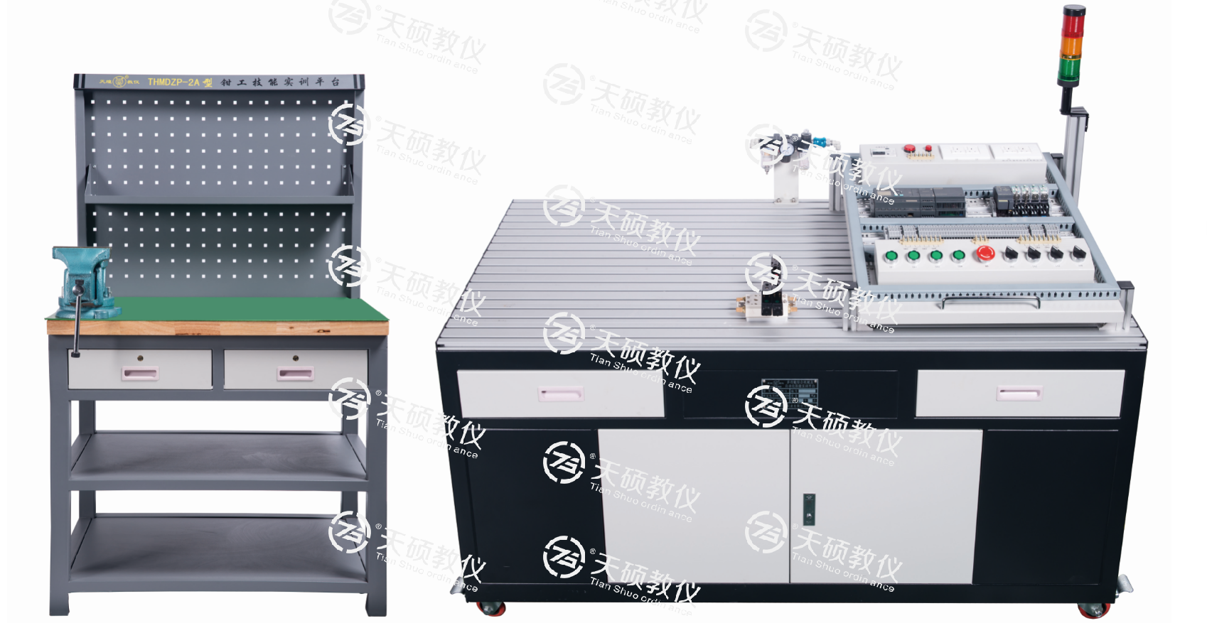 27、TSMTZK-2型  PLC與機械傳動基礎(chǔ)控制實訓(xùn)臺.png
